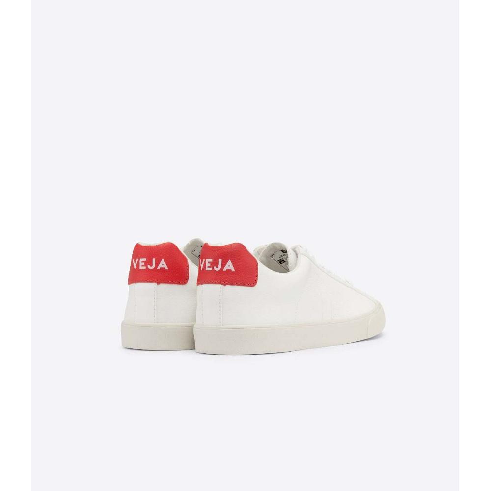 Veja ESPLAR CHROMEFREE Sneakers Dames White/Red | NL 616XYU